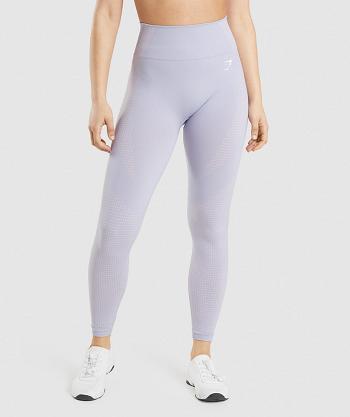 Legginsy Damskie Gymshark Vital Seamless 2.0 Niebieskie | PL 2253UZG